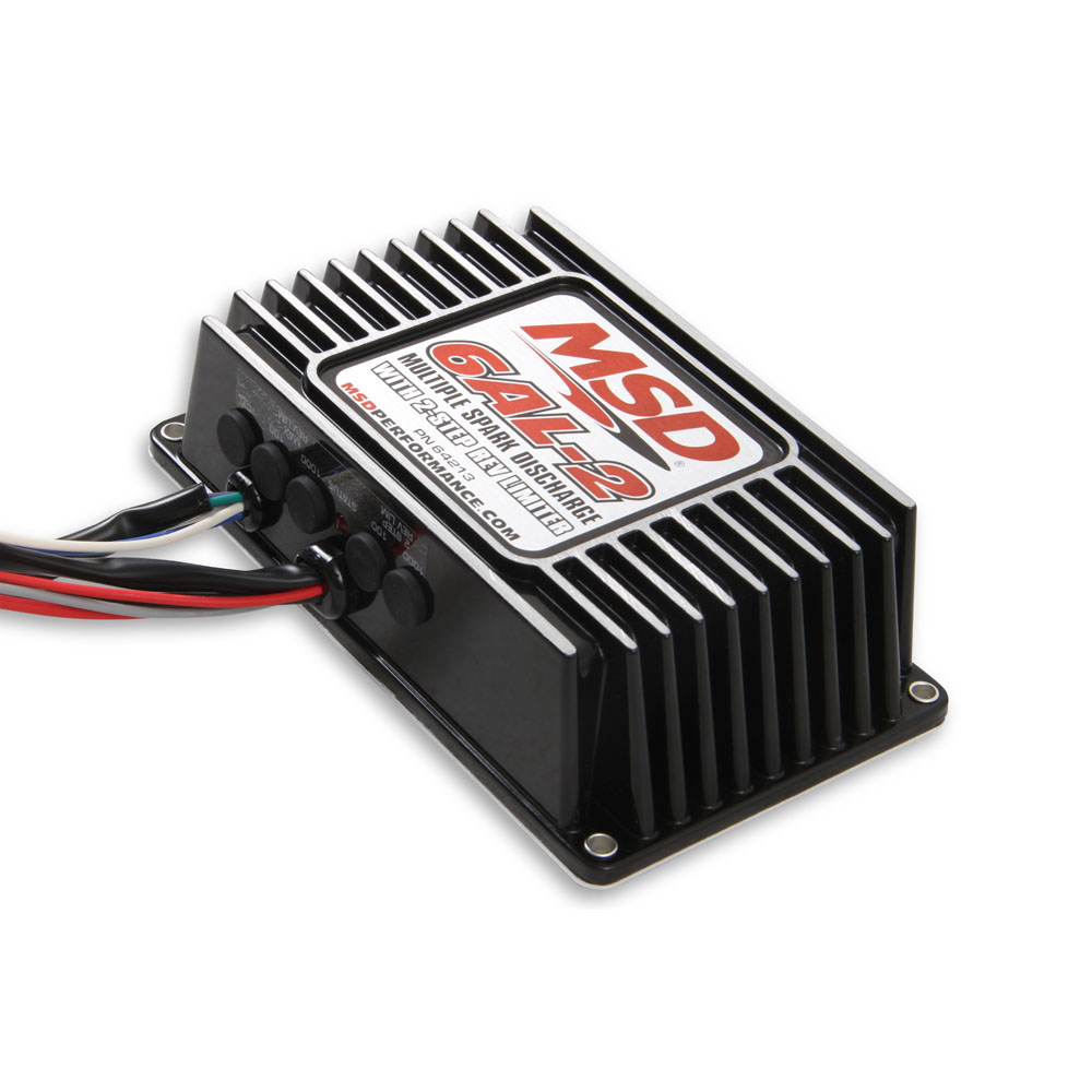 MSD Ignition Control Box 64213; 6AL2 Ignition Control Digital 135 mJ Black Aluminum 