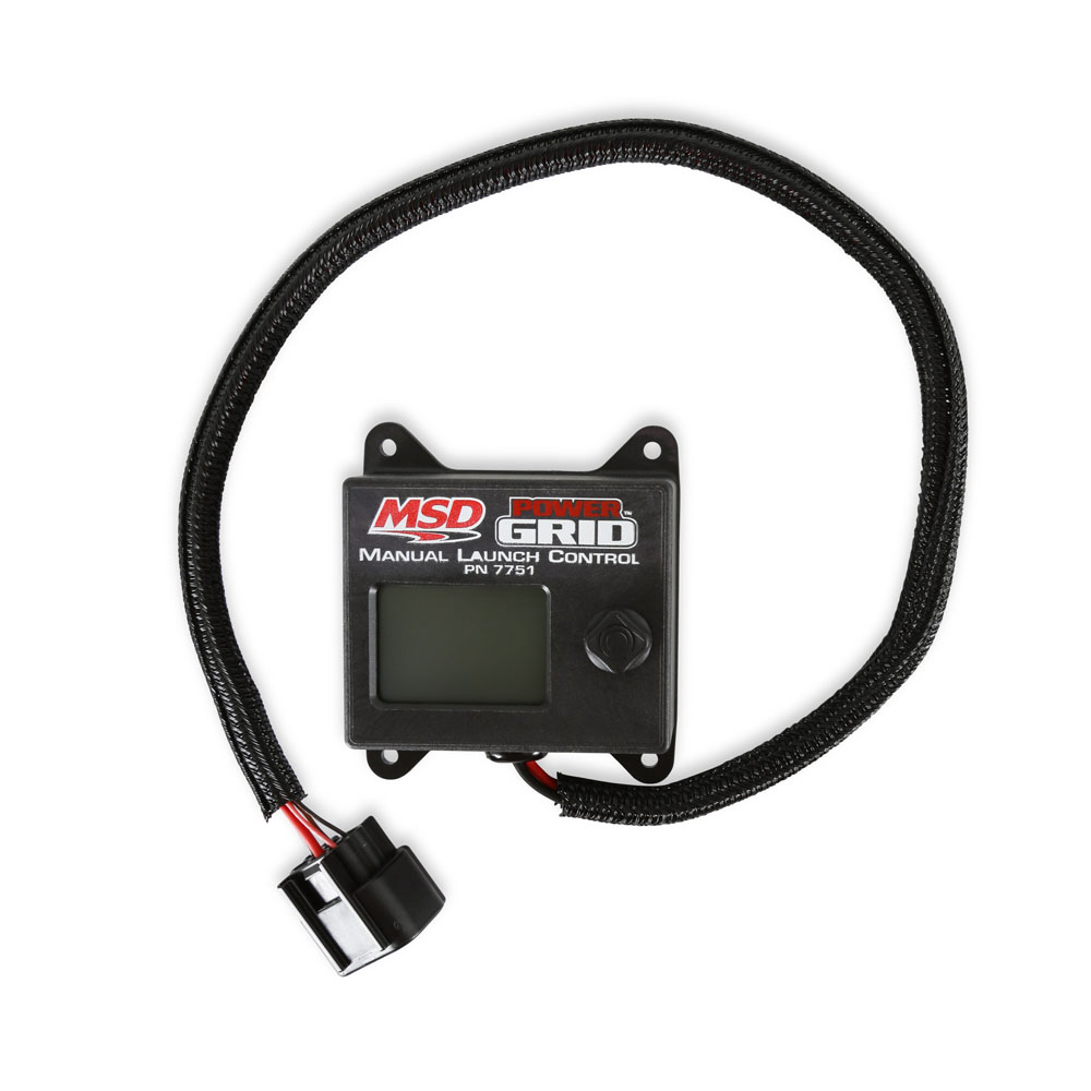 MSD Ignition Control Box 7751; Power Grid Manual Launch Control Digital 