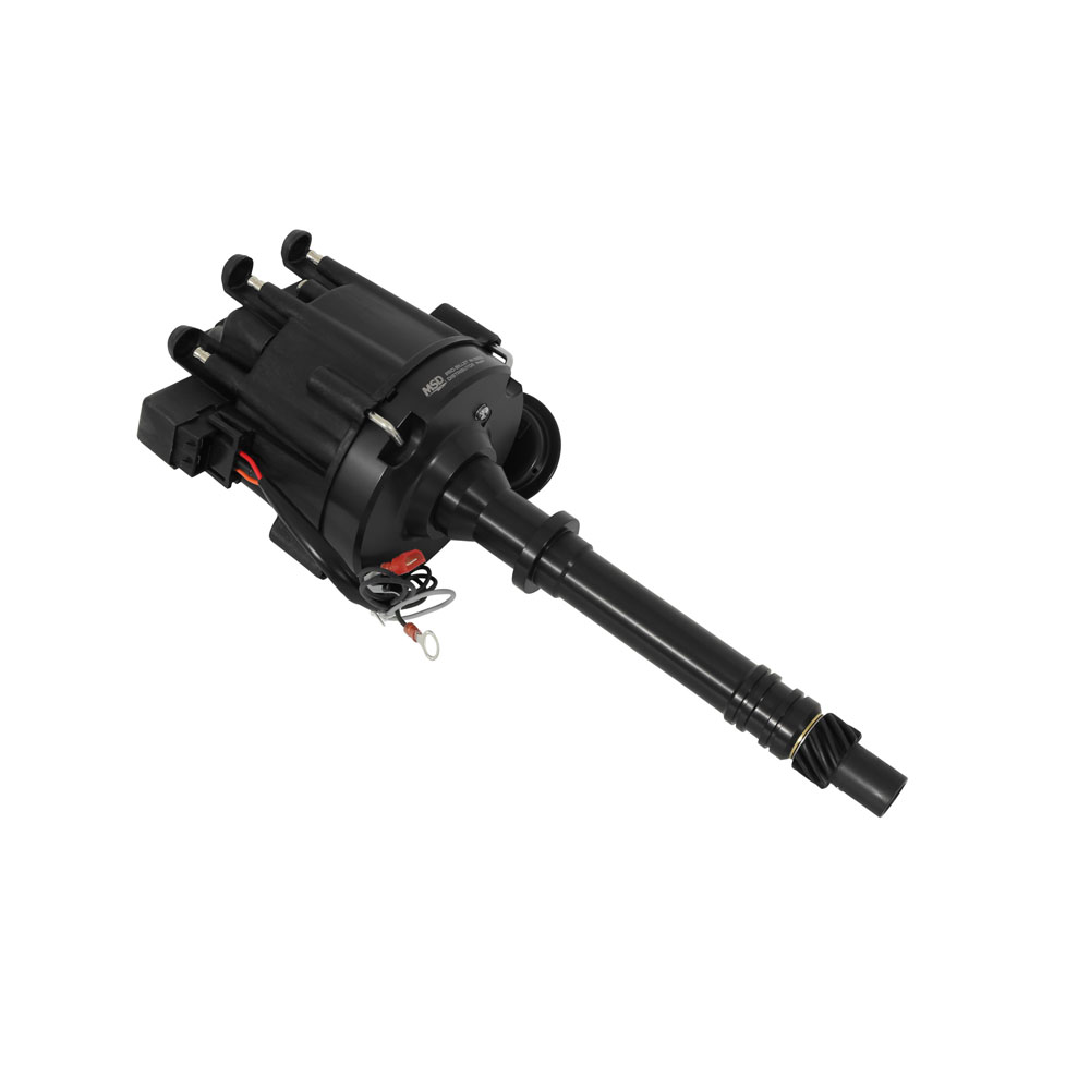 MSD Distributor 83653; Pro Billet HEI Vacuum, Mechanical Magnetic for Chevy 262 to 400, 396 to 454 