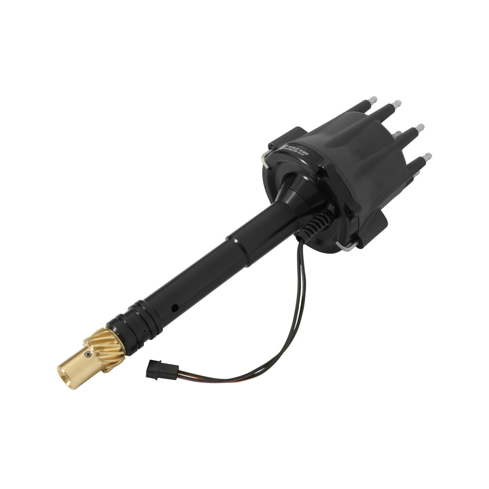 MSD Distributor 85505; Pro Billet Locked Out Locked Advance Magnetic for Chevy 262 to 400, 396 to 454 