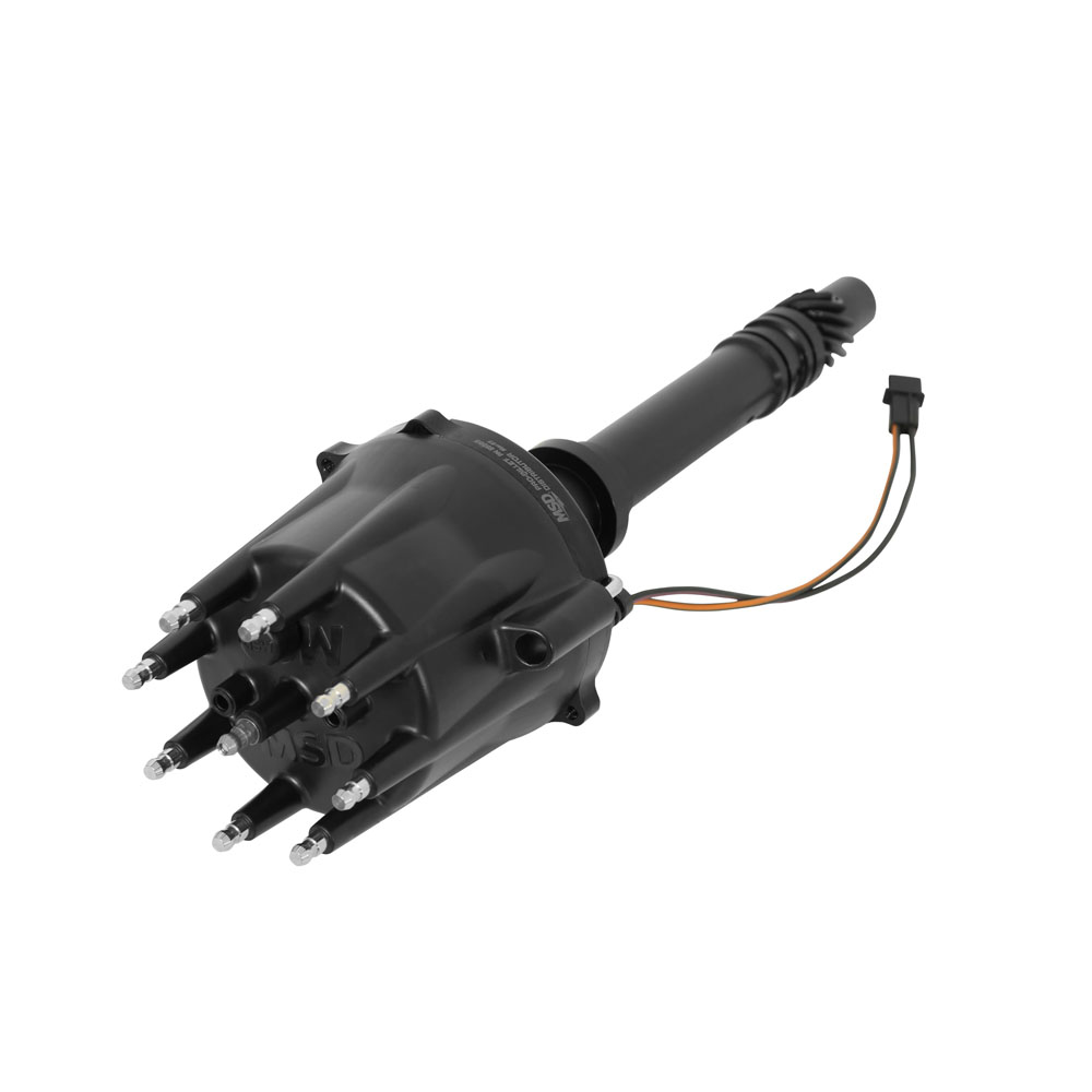 MSD Distributor 85555; Pro Billet Mechanical Magnetic for Chevy 262 to 400, 396 to 454 