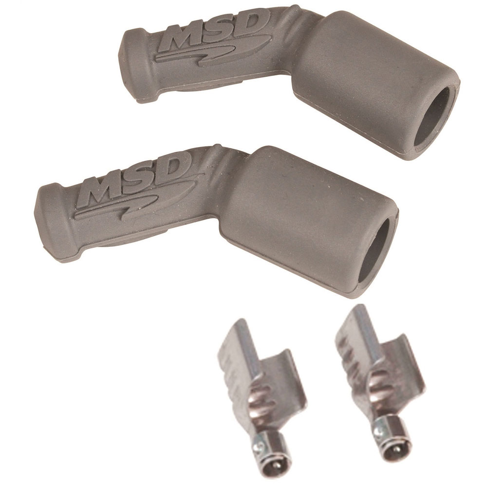 Photo for MSD Spark Plug Boot Kit 3304; 45 deg. for Chevy LT1