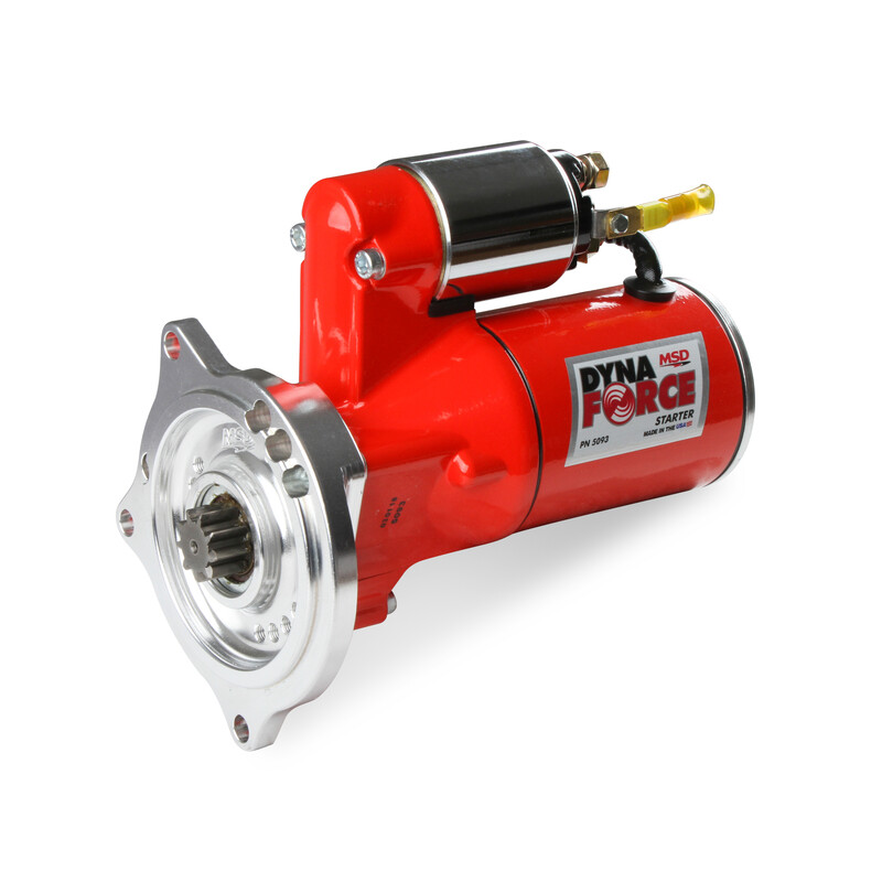 MSD Starter 5093; DynaForce Red 3 HP Hitachi for Ford 390 to 428 FE 