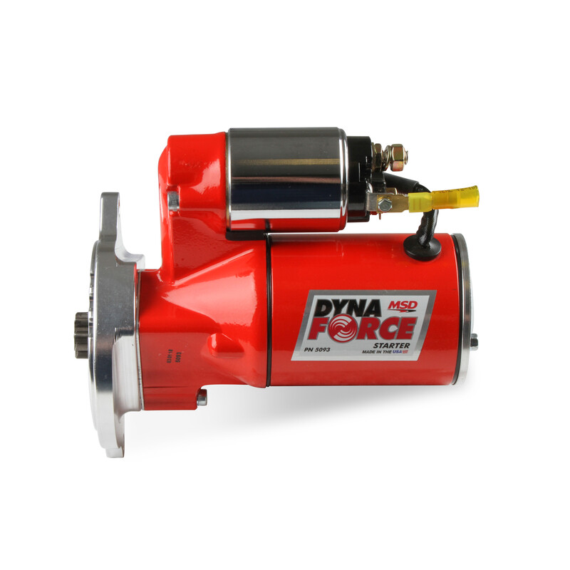 MSD Starter 5093; DynaForce Red 3 HP Hitachi for Ford 390 to 428 FE 