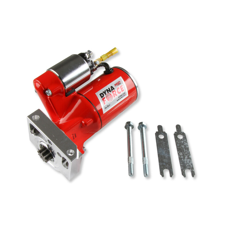 MSD Starter 5097; DynaForce Red Hitachi for Pontiac, Oldsmobile 326 to 455 