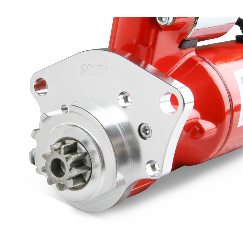 MSD Starter 50981; DynaForce Red 3.40 HP Hitachi for Chrysler 273 to 360 LA, 383 to 440 