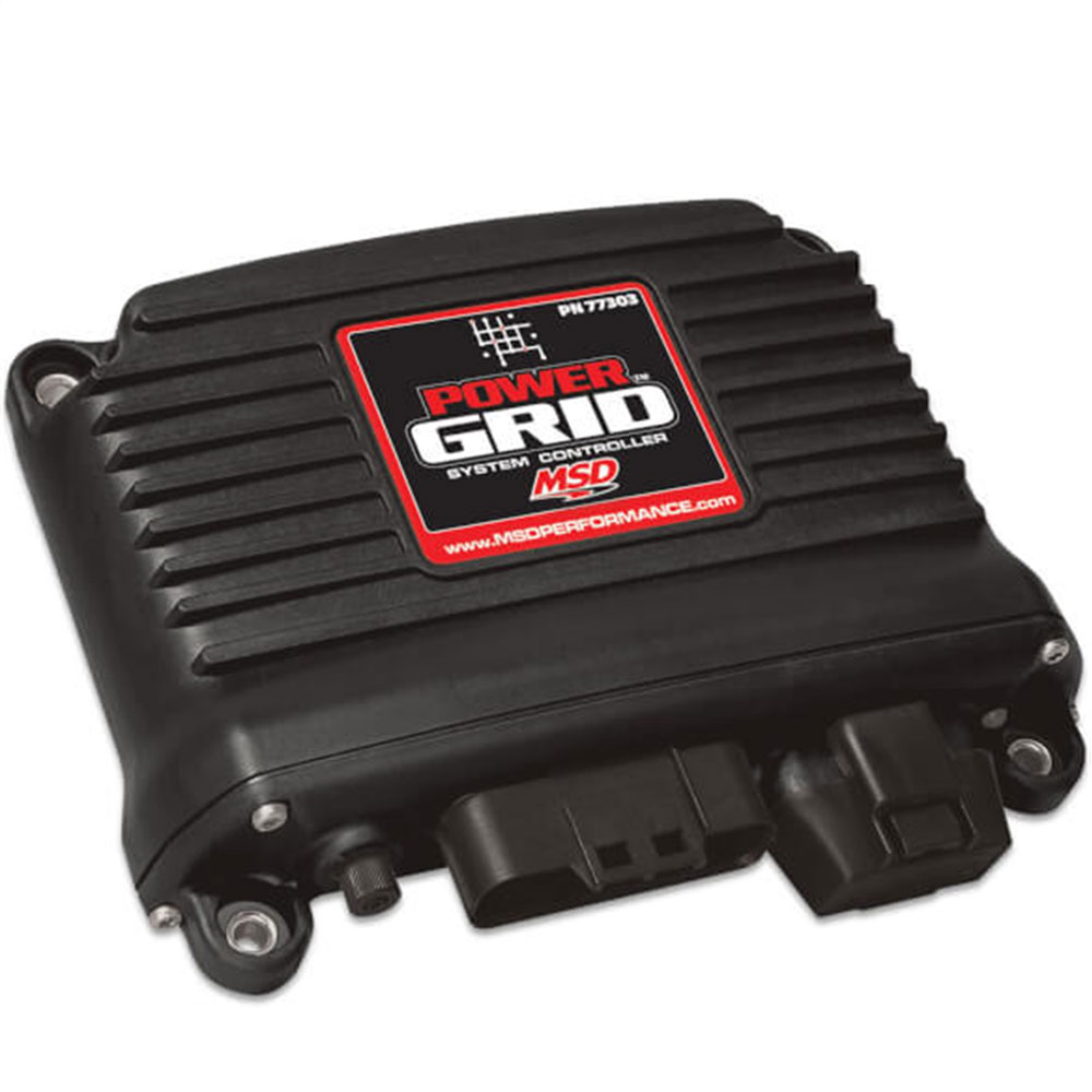 MSD Ignition Control Box 77303; Power Grid Controller Digital Black 