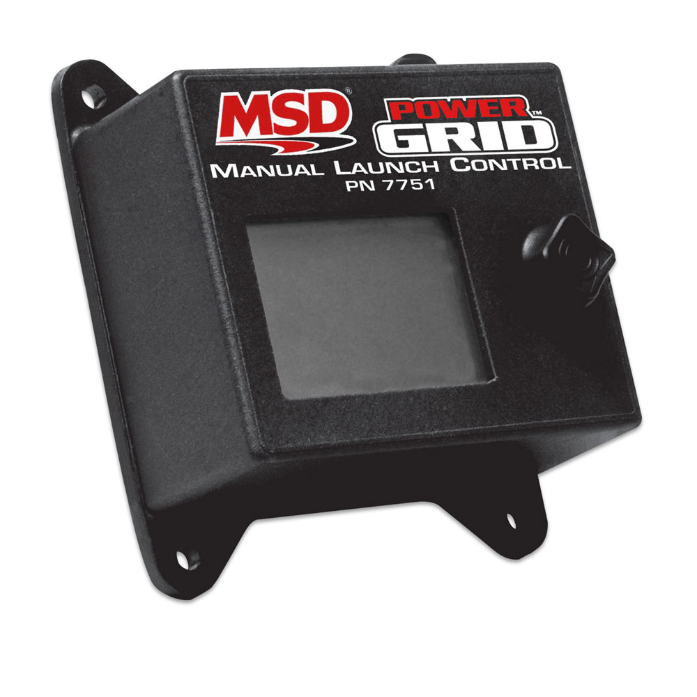 MSD Ignition Control Box 7751; Power Grid Manual Launch Control Digital 