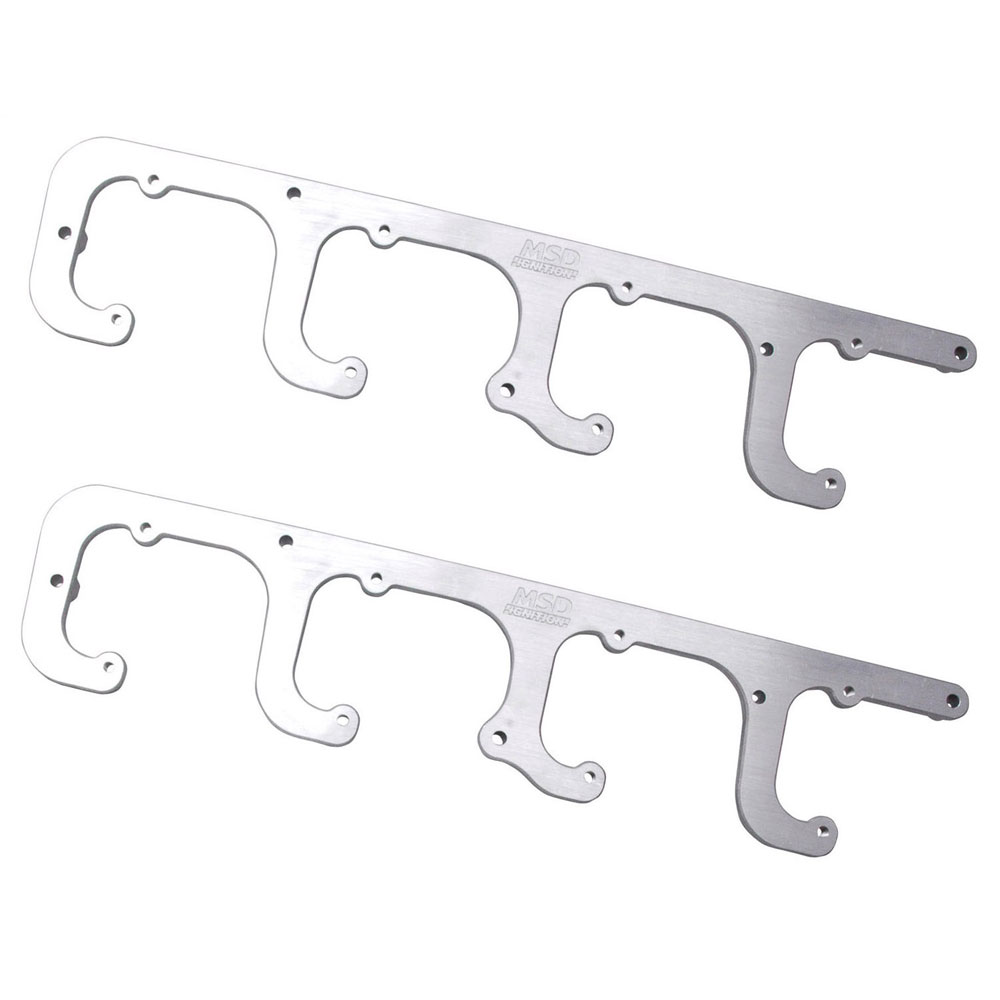 MSD Ignition Coil Mounting Bracket 8215; Coil Pack Natural Finish 