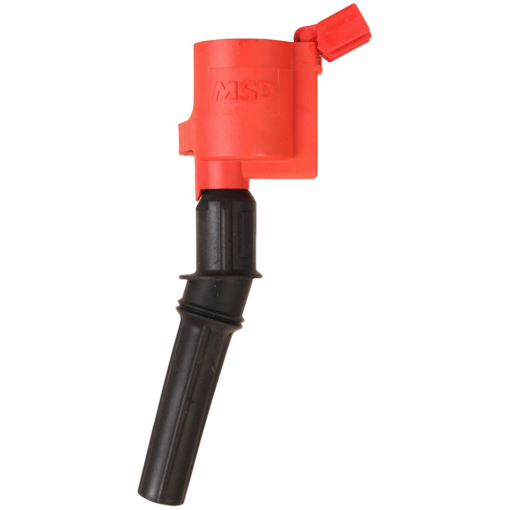 MSD Ignition Coil 8242; Blaster Red 33000 Volt Coil Pack Coil On Plug for 1998 to 2014 Ford, Lincoln 4.6L, 5.4L MOD 2V 