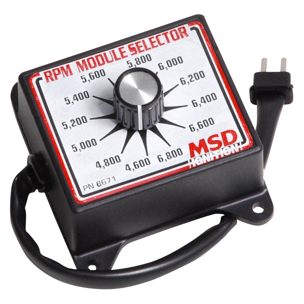 Photo for MSD Engine RPM Limiter 8671; RPM Module Selector 