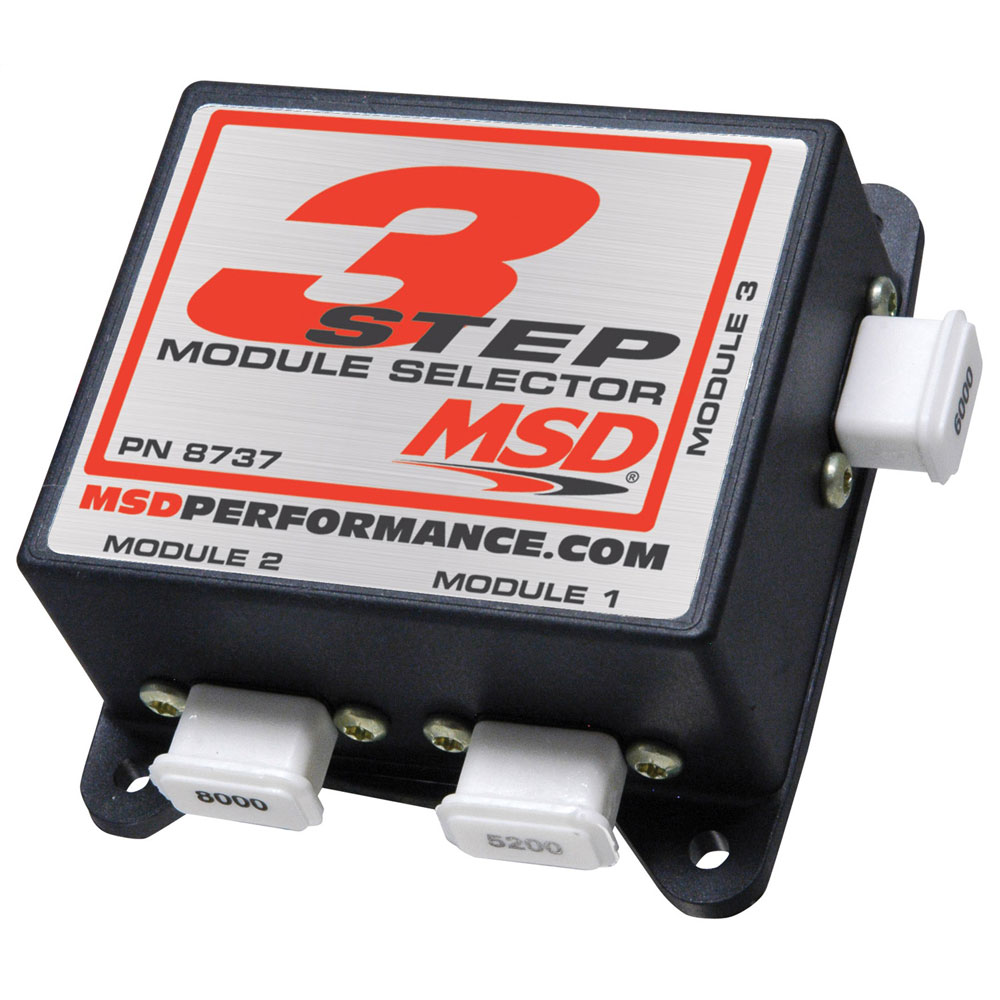 Photo for MSD Engine RPM Limiter 8737; 3 Step Module Selector