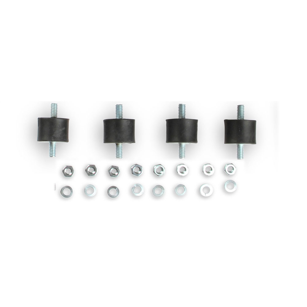 Photo for MSD Ignition Control Box Mount 8800; Vibration Mounts Black Rubber