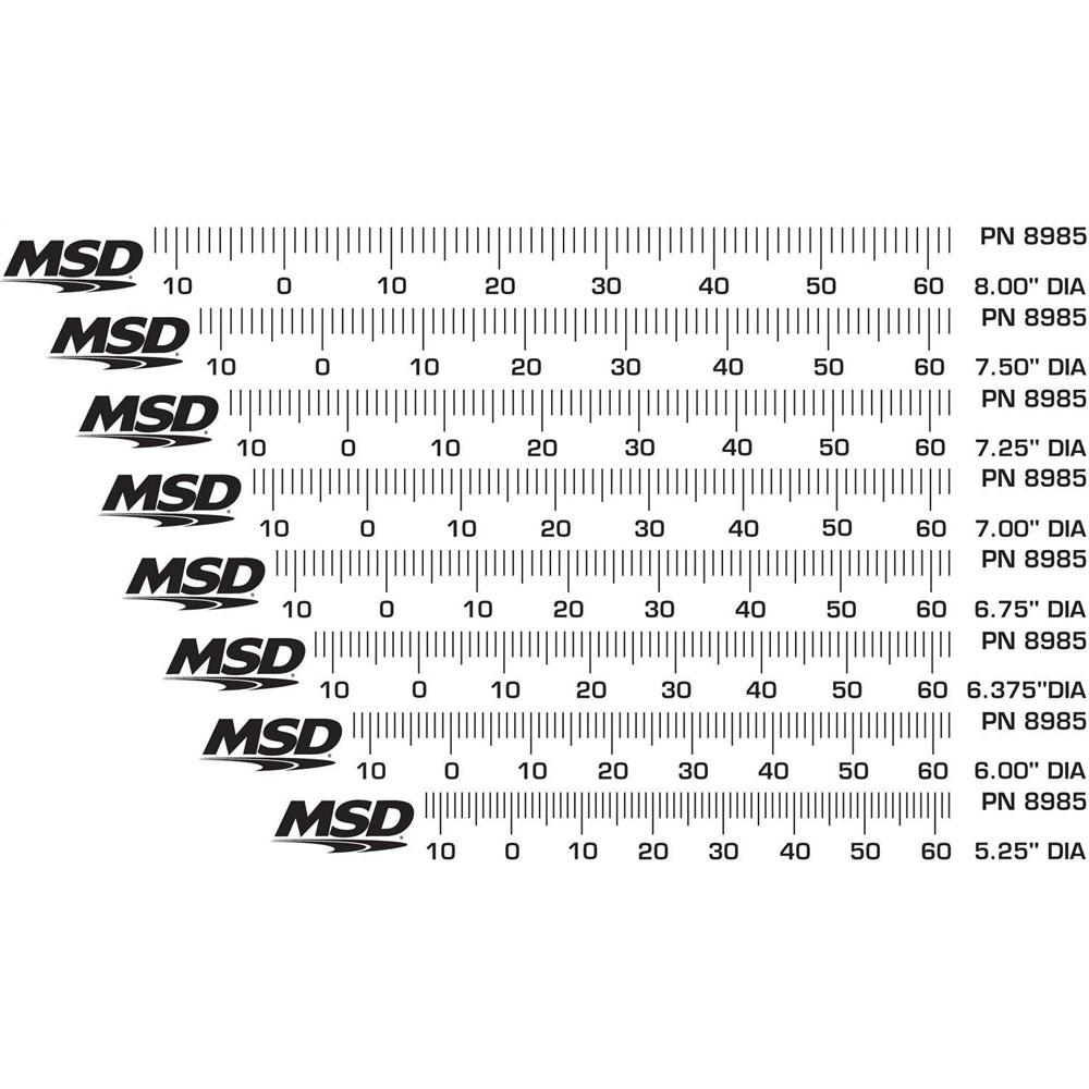 Photo for MSD Timing Tape 8985; Engine Timing Tapes 