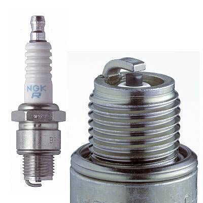 NGK Spark Plug 4122; Standard BR7HS 14mm 0.500 in. Gasket 