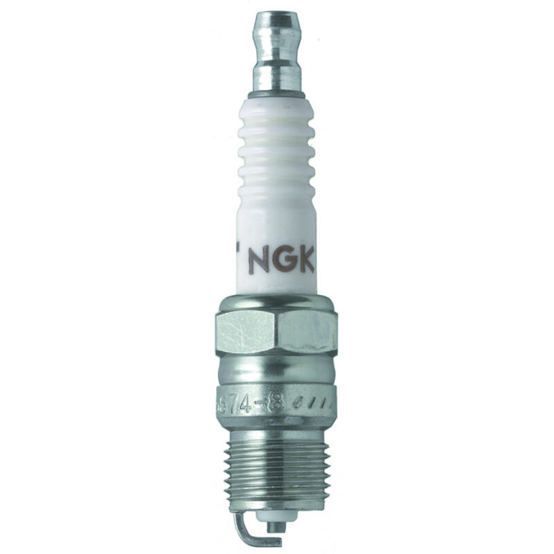 NGK Spark Plug 4449; V Power Racing R5674-6 14mm 0.460 in. Tapered Standard Non Resistor 