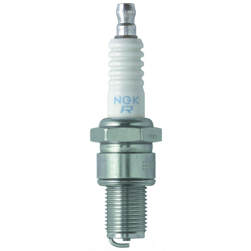 NGK Spark Plug 5422; Standard BR8ES 14mm 0.750 in. Gasket Standard Resistor 