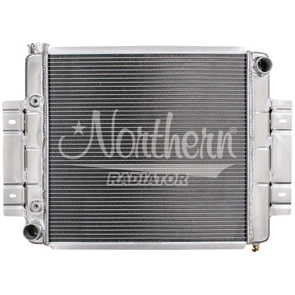 Photo for Northern Radiator Radiator 205053; Muscle Car 23.750 in. 19.625 in. Aluminum Satin