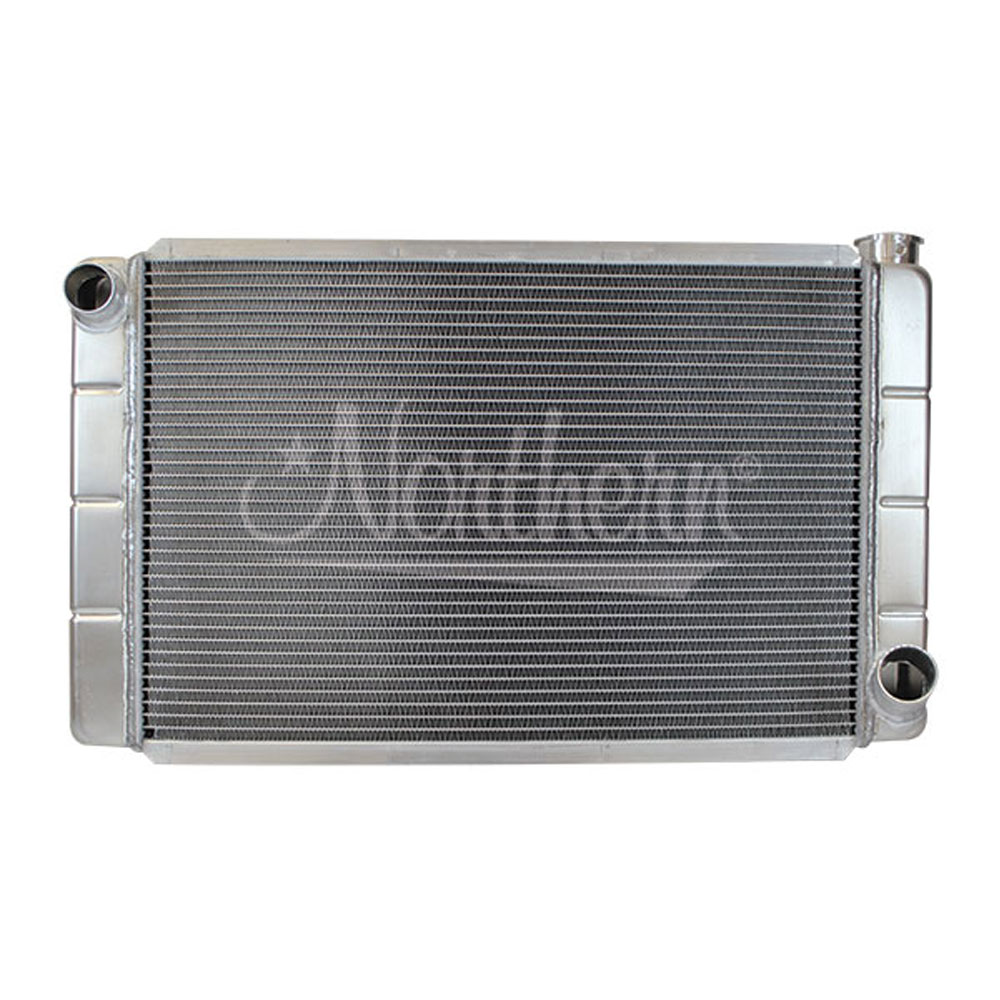 Photo for Northern Radiator Radiator 209620; Race Pro 28.000 in. 16.000 in. 2 Row Aluminum Natural for Chevy