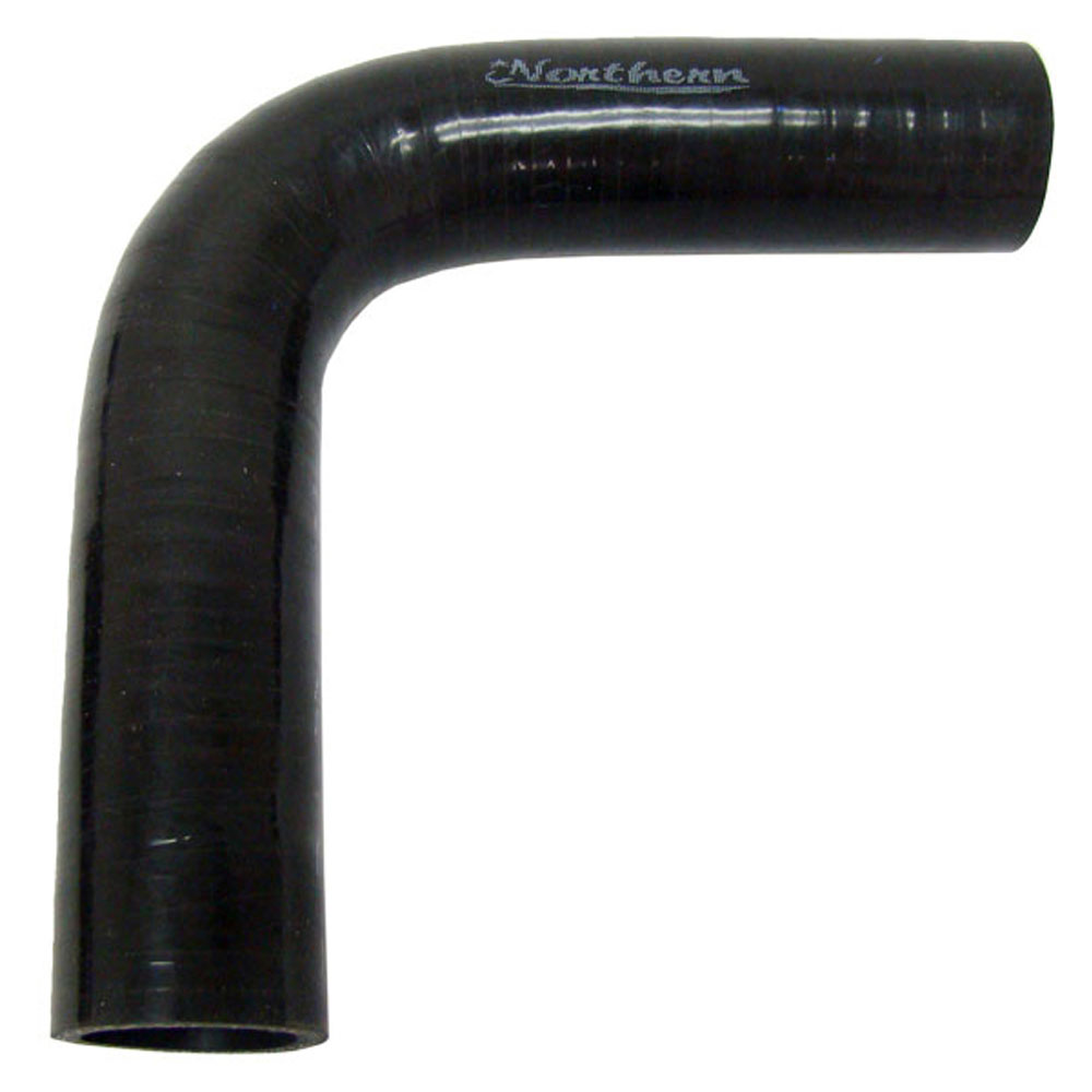 Photo for Northern Radiator Radiator Coolant Hose Z71031; 90 Degree 1-1/4 in. 5.000 in legs Black Silicone
