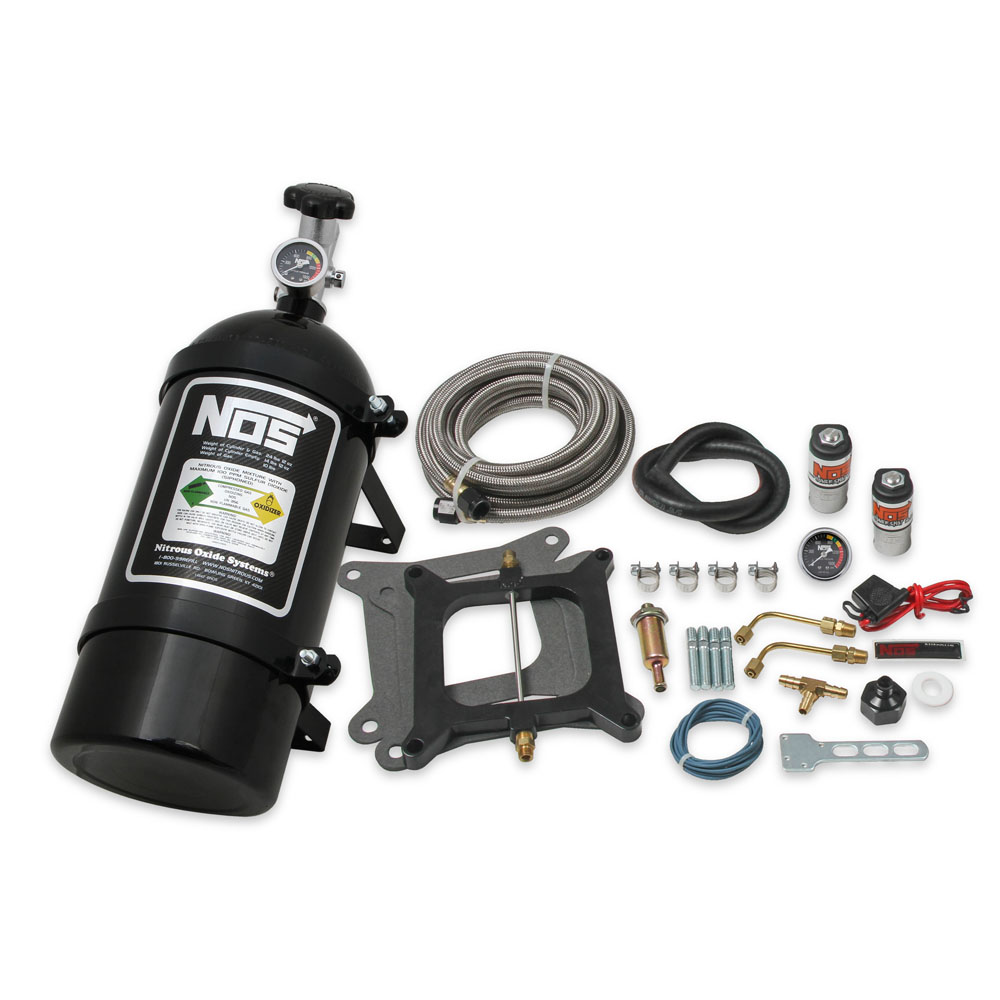 NOS Nitrous Oxide Injection System Kit 05001BNOS; 125 HP Wet 