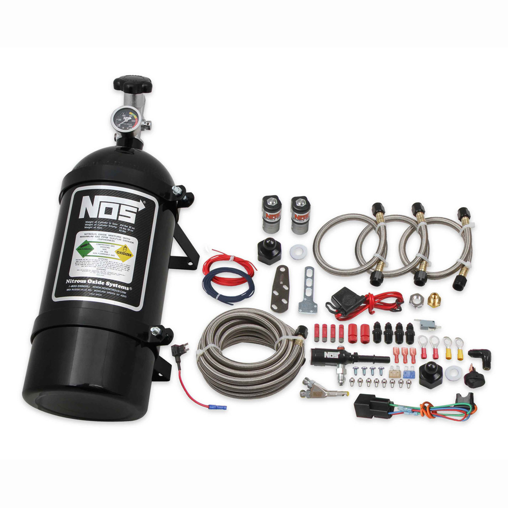 NOS Nitrous Oxide Injection System Kit 06017BNOS; – PerformanceParts.com