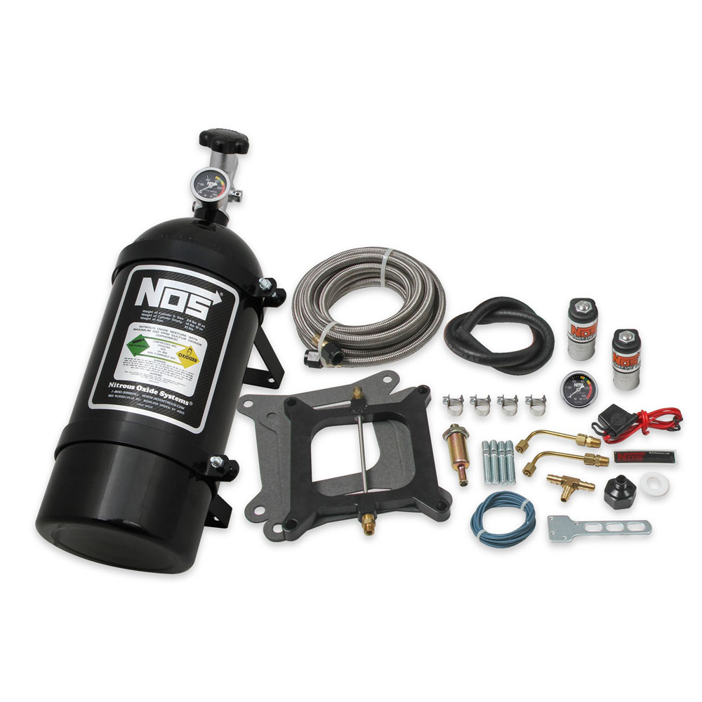 Nitrous Oxide System (NOS) Nitrous Oxide Injection System Kit 05001BNOS; 125 HP Wet 