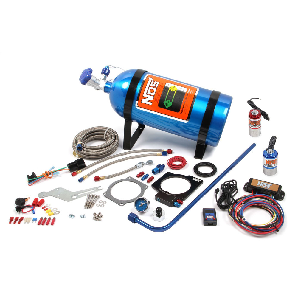 Nitrous Oxide System (NOS) Nitrous Oxide Injection System Kit 05160NOS; 150 HP Wet for GM LS 