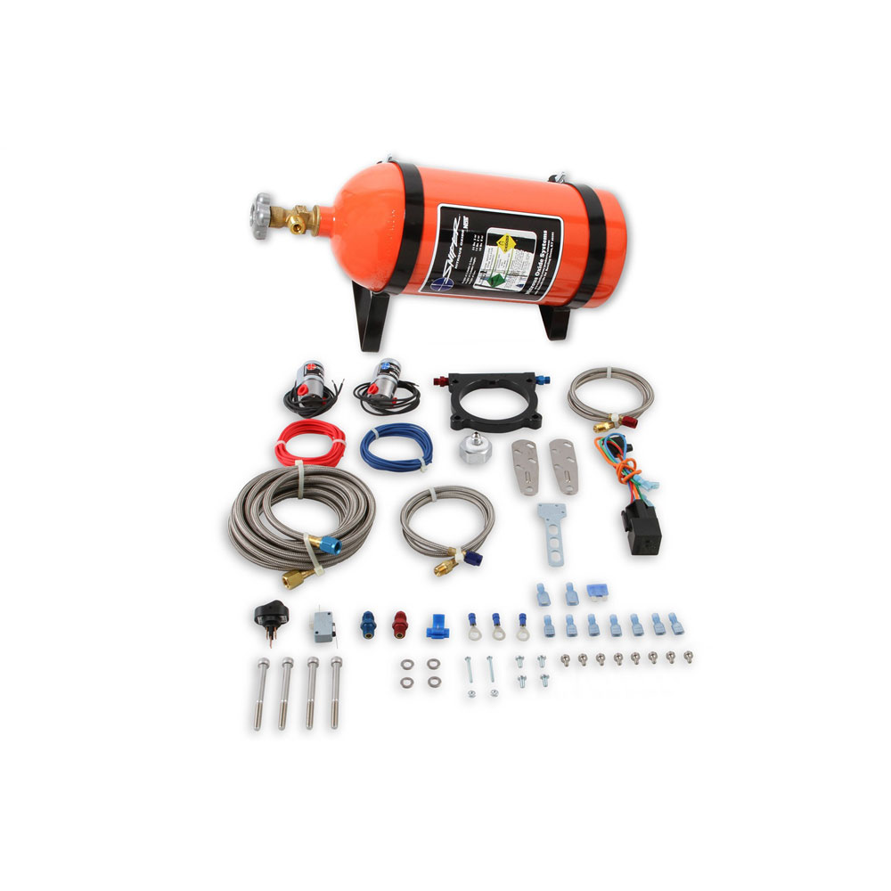NOS Nitrous Oxide Injection System Kit 07166NOS; 150 HP Wet for Ford 5.0L Coyote 