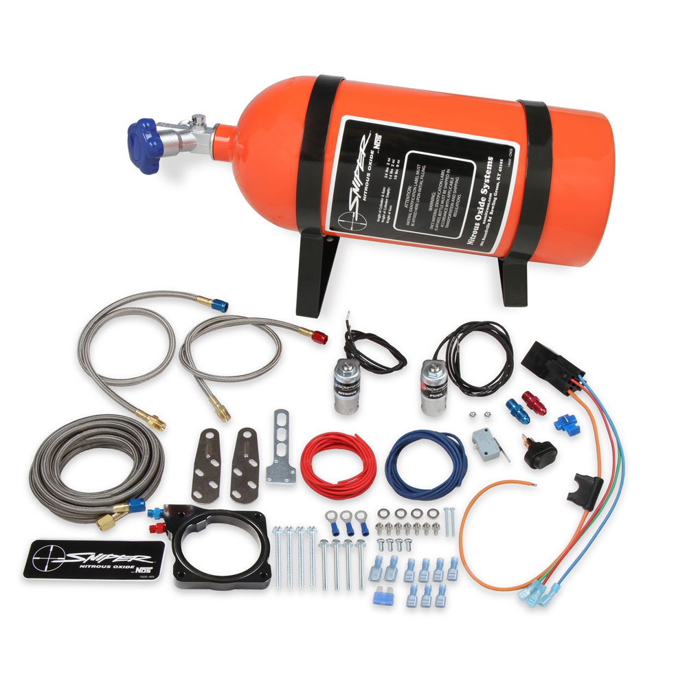 NOS Nitrous Oxide Injection System Kit 07167NOS; 150 HP Wet for Dodge 5.7L, 6.1L HEMI 