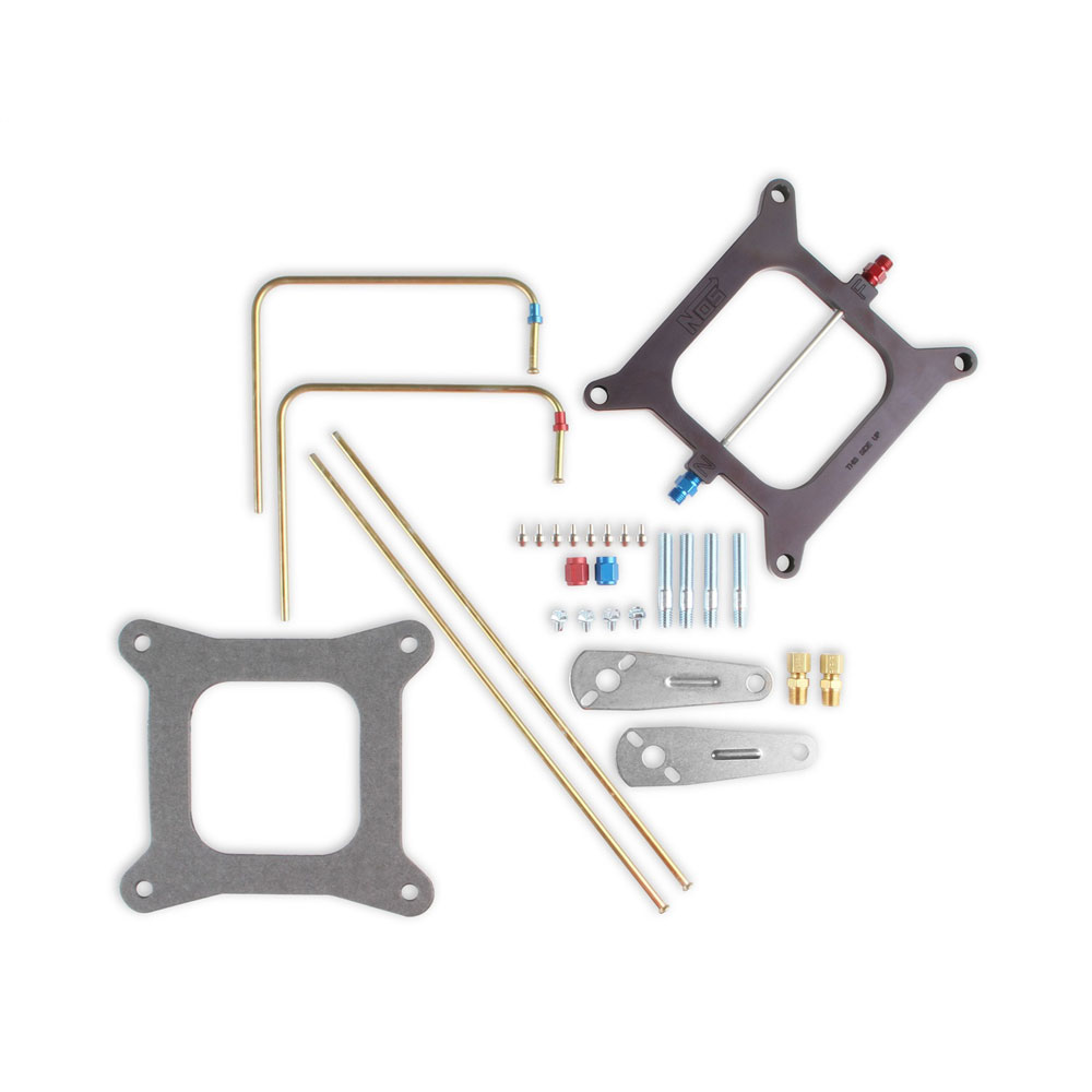 Nitrous Oxide System (NOS) Nitrous Oxide Plate 12500NOS; Spray Bar Plate 4150 Square Bore 
