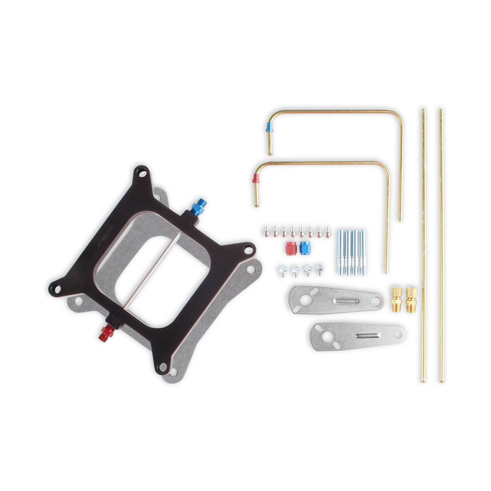 Nitrous Oxide System (NOS) Nitrous Oxide Plate 12500NOS; Spray Bar Plate 4150 Square Bore 