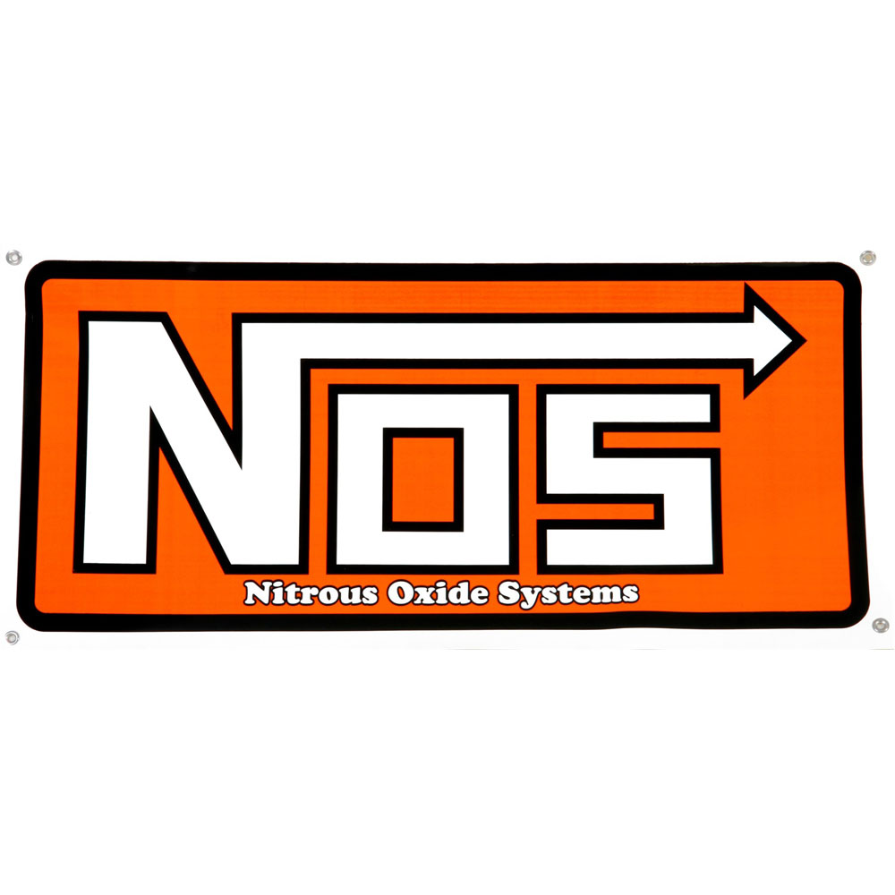 Photo for Nitrous Oxide System (NOS) Display Banner 19302NOS;