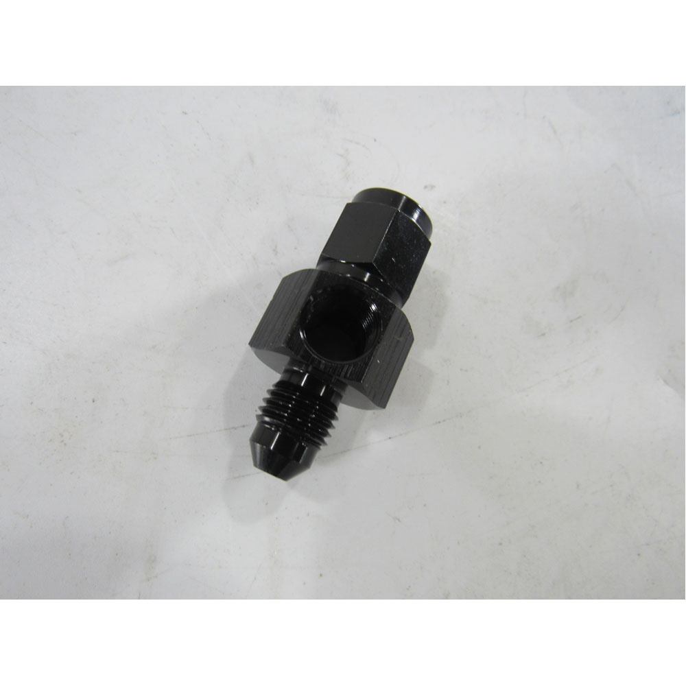 Photo for NyTrex AN Fitting 125045; AN to AN Swivel Coupler Black -04AN Female Straight -04AN Male