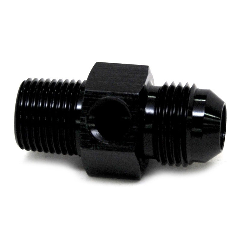 Photo for NyTrex AN Fitting 126085; AN to NPT Adapter Black -08AN Male Straight 3/8 in. NPT Male
