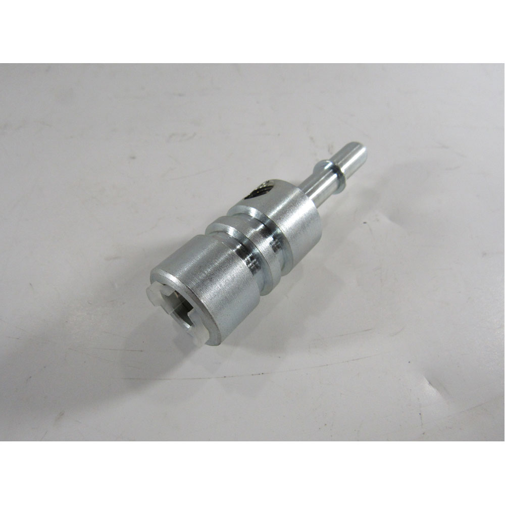 NyTrex Fuel Hose Fitting 170061; Fuel Rail Fitting Quick Connect Adapter Natural 3/8 in. Quick Connect Male Straight 3/8 in. Quick Connect Female for GM, Chrysler 