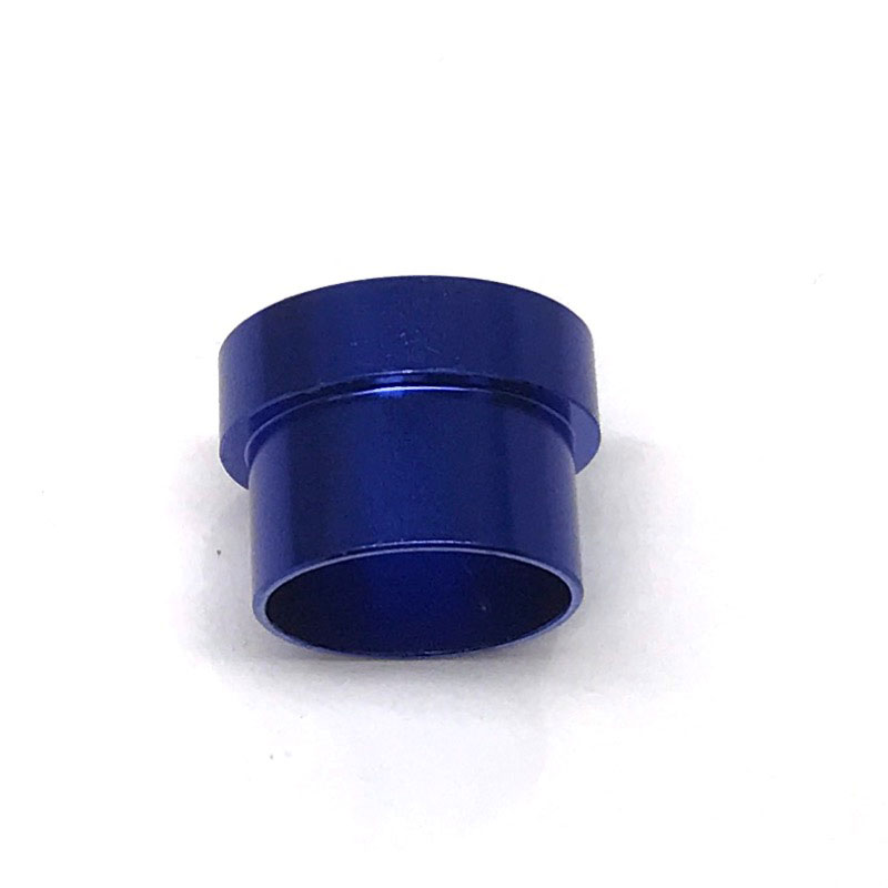 NyTrex Tube Fitting 170276; Tube Sleeve Blue Anodized 3/4 in. Tube Straight -12AN 
