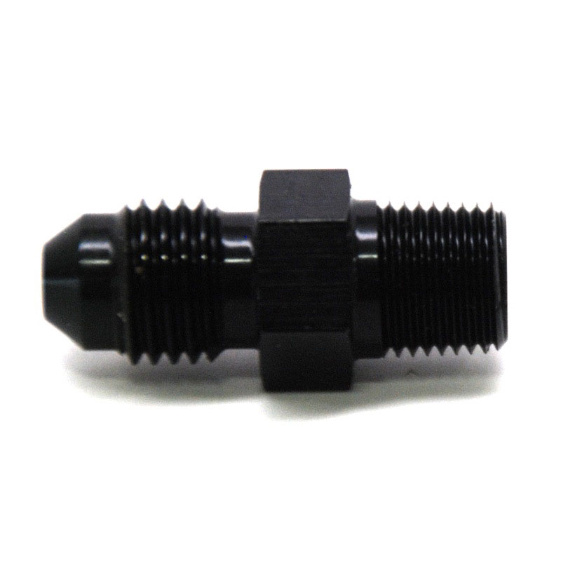 NyTrex AN Fitting 170289; AN to NPT Adapter Black -03AN Male Straight 1/8 in. NPT Male 