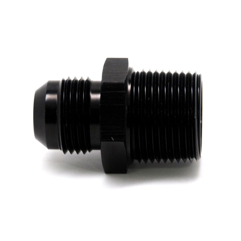 Photo for NyTrex AN Fitting 170313; AN to NPT Adapter Black -10AN Male Straight 3/4 in. NPT Male