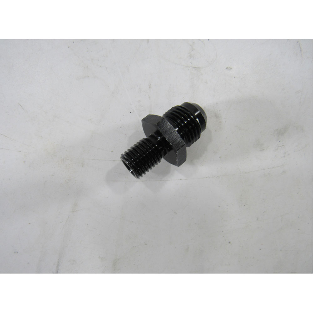 NyTrex AN Fitting 170403; AN to Metric Adapter AN to Metric Adapter Black -06AN Male Straight 10mm x 1.25 Male 
