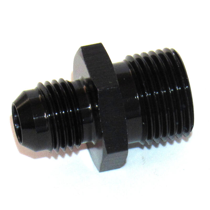 NyTrex AN Fitting 170411; AN to Metric Adapter AN to Metric Adapter Black -06AN Male Straight 18.000 mm x 1.50 Male 