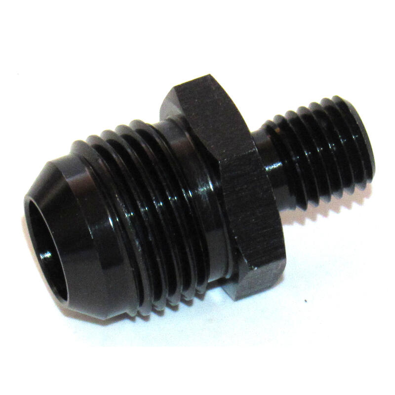 NyTrex AN Fitting 170423; AN to Metric Adapter AN to Metric Adapter Black -10AN Male Straight 12mm x 1.50 Male 