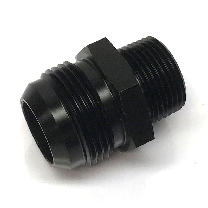 Photo for NyTrex AN Fitting 173019; AN to NPT Adapter Black -16AN Male Straight 3/4 in. NPT Male
