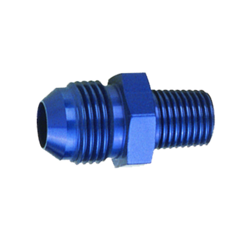 Photo for NyTrex AN Fitting 173020; AN to NPT Adapter Blue -16AN Male Straight 1 in. NPT Male