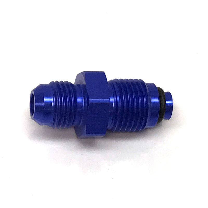 NyTrex AN Fitting 173498; AN to Metric Adapter Blue -06AN Male Straight 16.000 mm x 1.50 Male 