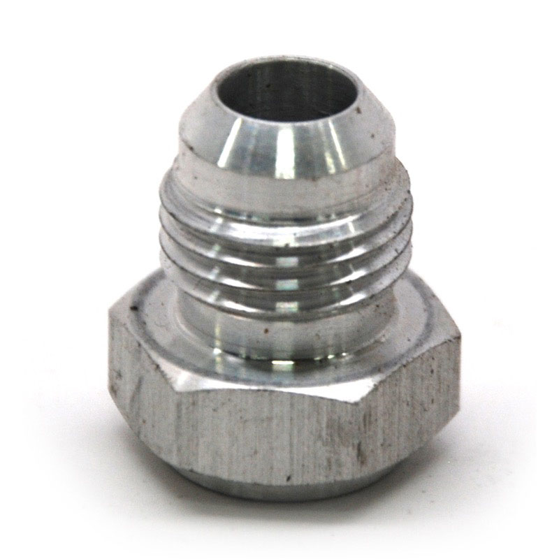 NyTrex Weld-On Fitting 173808; Weld On Bung Natural -06AN Male Straight 