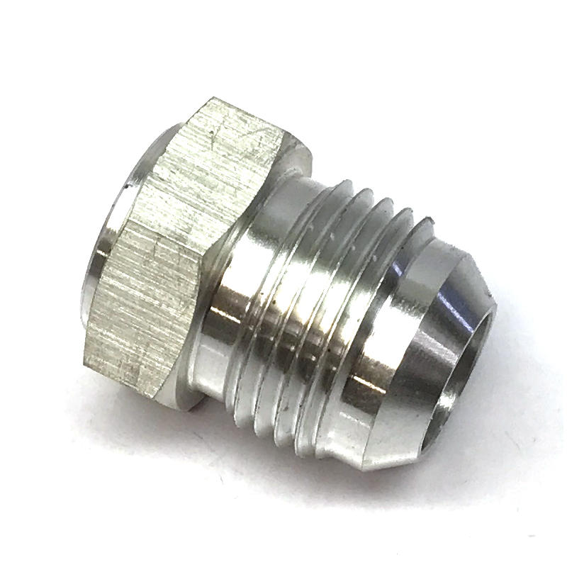 NyTrex Bung 173810; Weld On Bung Natural -10AN Male Straight 