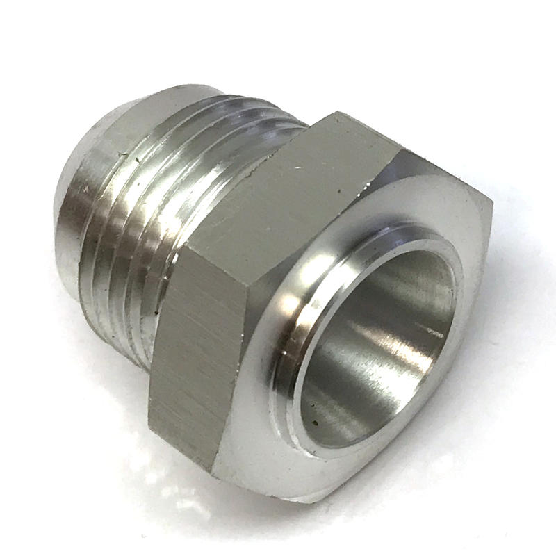 NyTrex Bung 173811; Weld On Bung Natural -12AN Male Straight 
