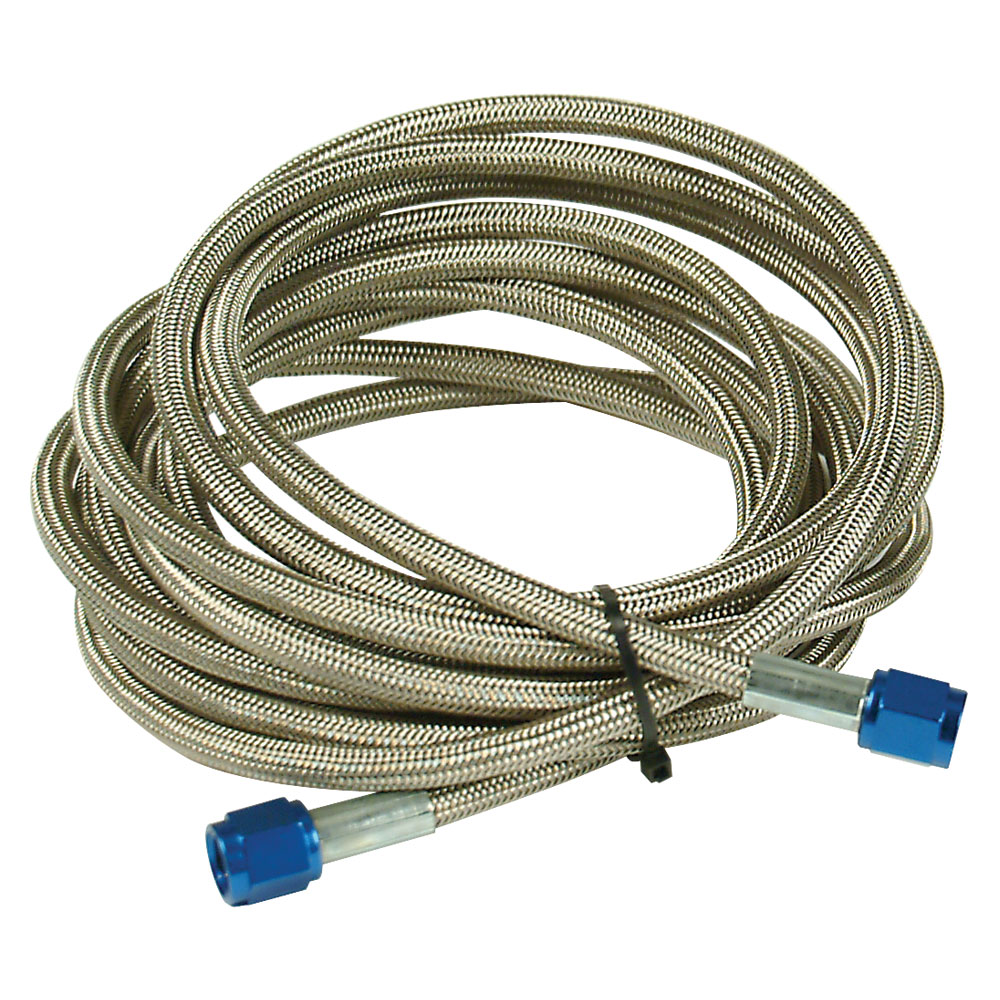 NyTrex Nitrous Oxide System NO2 Hose Assembly 175048; PTFE Hose Assembly 18 ft. Straight -04 AN Female Straight -04AN Female 