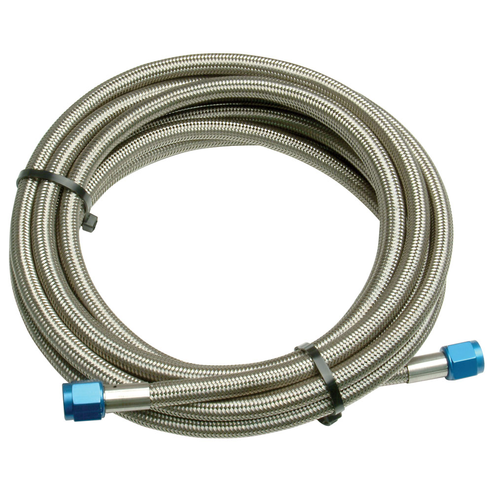 NyTrex Nitrous Oxide System NO2 Hose Assembly 175065; PTFE Hose Assembly 16 ft. Straight -06 AN Female Straight -06AN Female 